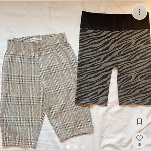 Bundle of urban outfitters xs small shorts and nikibiki biker shorts size medium